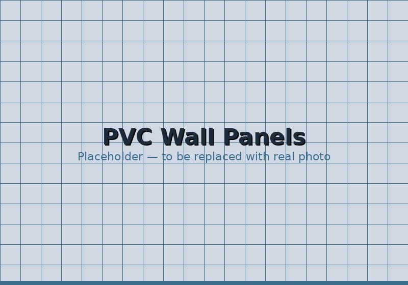 PVC wall panels
